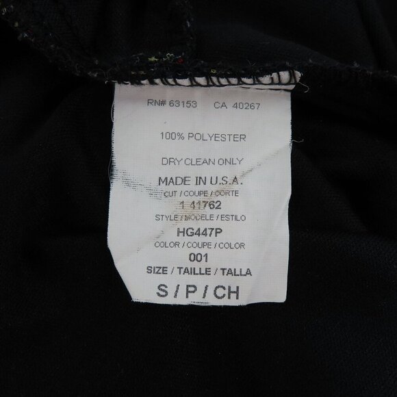 Rampage Junior Small Black Multicolor Flower Floral Mesh Spaghetti Strap Dress - Picture 8 of 10